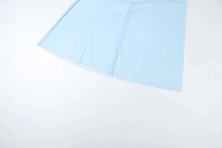 Swing Collar Cross Bandage Backless dress