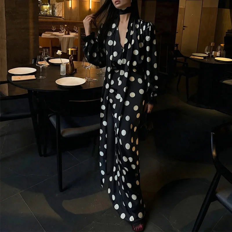 Elegant Prom Dress With Scarf Sexy V Neck Full Sleeves Long Party Gown Formal Wedding Guest Birthday Evening Robe