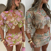 Luxury Embroidery Sequined 2pcs Sets