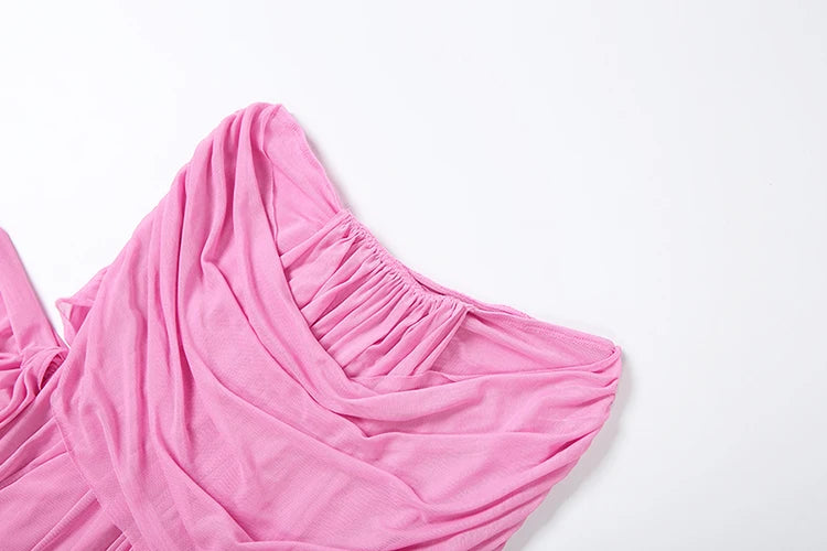 Ruched Elegant 2 Pieces Backless Camisole