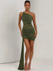 Mesh Patchwork Backless Ribbon Mini Bodycon dress