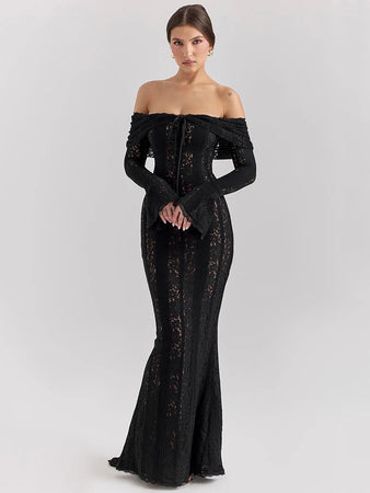 Off-shoulder Sexy Maxi Dress Strapless Backless