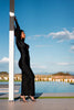 Elegant Hollow Out Long Sleeve Sexy Maxi Dress