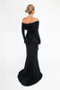 Strapless Backless Ruched Long Dress