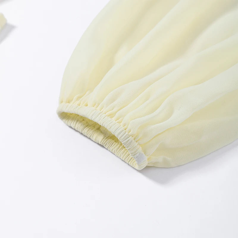 Sexy Halter Backless Party Gowns Women's Yellow Big Hem Off-shoulder Long Dresses 2026 Spring New Ladies Loose Beach Robes