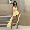 Off-shoulder Strapless Sexy Mini Dress