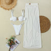 3 Pieces Bikini Set Push Up sun