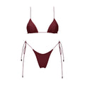 3Pcs Micro Bikini with Cover Up Women Swimsuit Sexy Bikinis Bandeau Biquini Female Swimwear Mesh Dress Bathing Suits Beachwear