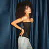 Sexy Solid Corset Elegant Sleeveless