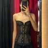 Sexy Solid Corset Elegant Sleeveless