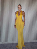 Low-Neck Sleeveless Bodysuits+Mesh dress