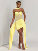 Off-shoulder Strapless Sexy Mini Dress