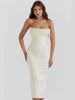 Strapless Fish slim Dress