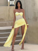 Off-shoulder Strapless Sexy Mini Dress