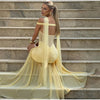 Off-shoulder Backless Maxi Dress