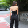 Sexy Solid Corset Elegant Sleeveless