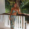 3 Piece Bikini Women Swimsuit 2025 Female Swimwear Sexy Push Up Bikini Set Swimming Suit Bathing Suit Dress Cover Ups Beachwear