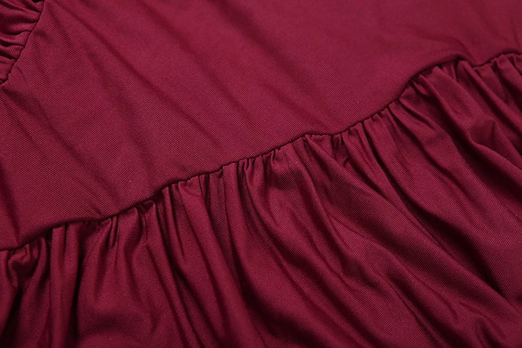 Nibber Hollow Dress Women Turtleneck Ruched Patchwork Full Sleeve Irregular Hem Skinny Stretch Party Club Elegant Mini Bodycon