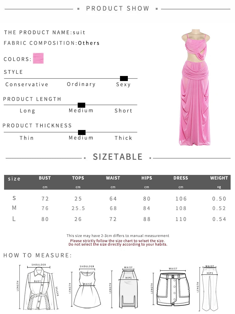 Ruched Elegant 2 Pieces Backless Camisole