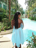 Halter Backless Short  Mini Dress