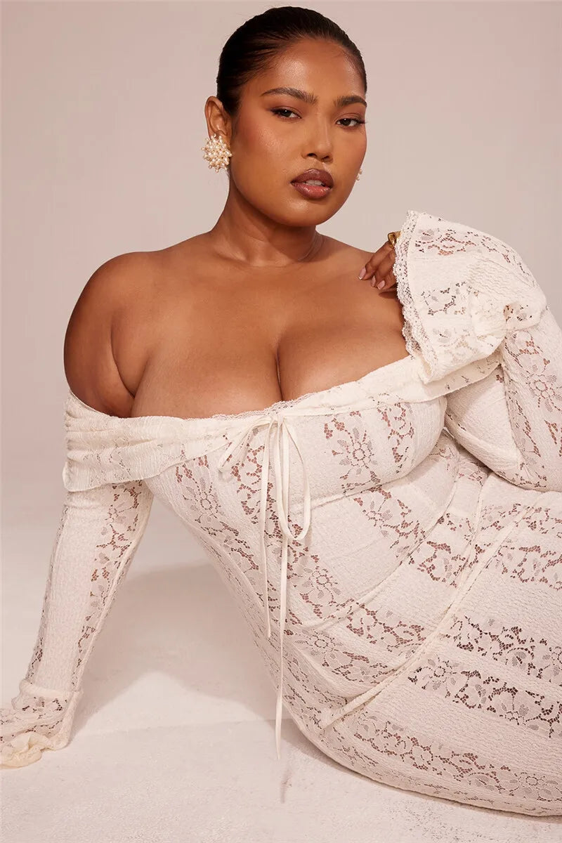 Off-shoulder Sexy Maxi Dress Strapless Backless