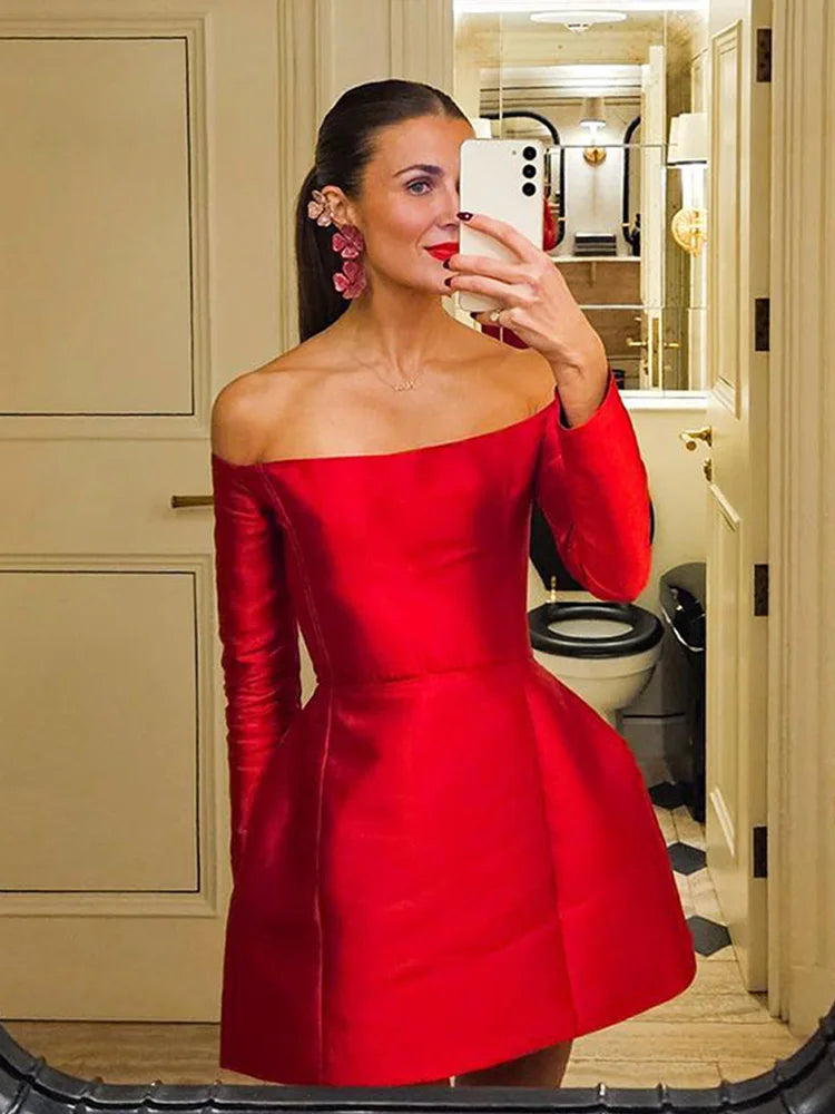 Waist Dress Long Sleeve