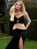 PB Party Long Dresses For Women 2023 Female Clothing Pineapple Pin Hollow Out Birthday Evening Club Sexy Vestido Wholesale