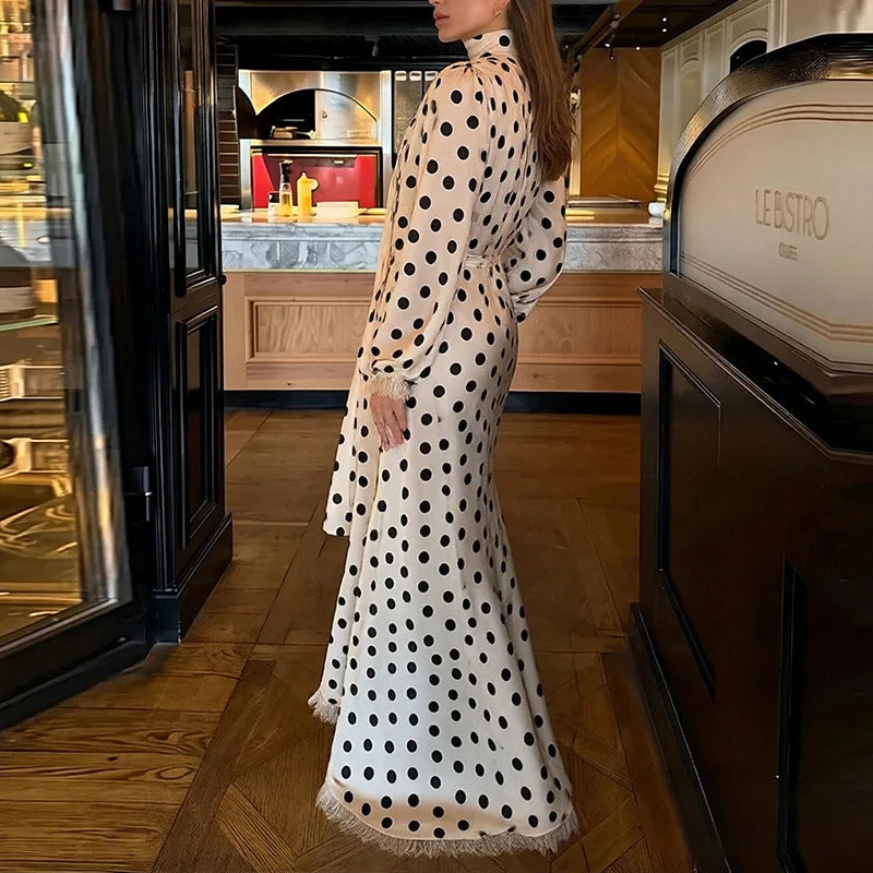 Elegant Prom Dress With Scarf Sexy V Neck Full Sleeves Long Party Gown Formal Wedding Guest Birthday Evening Robe