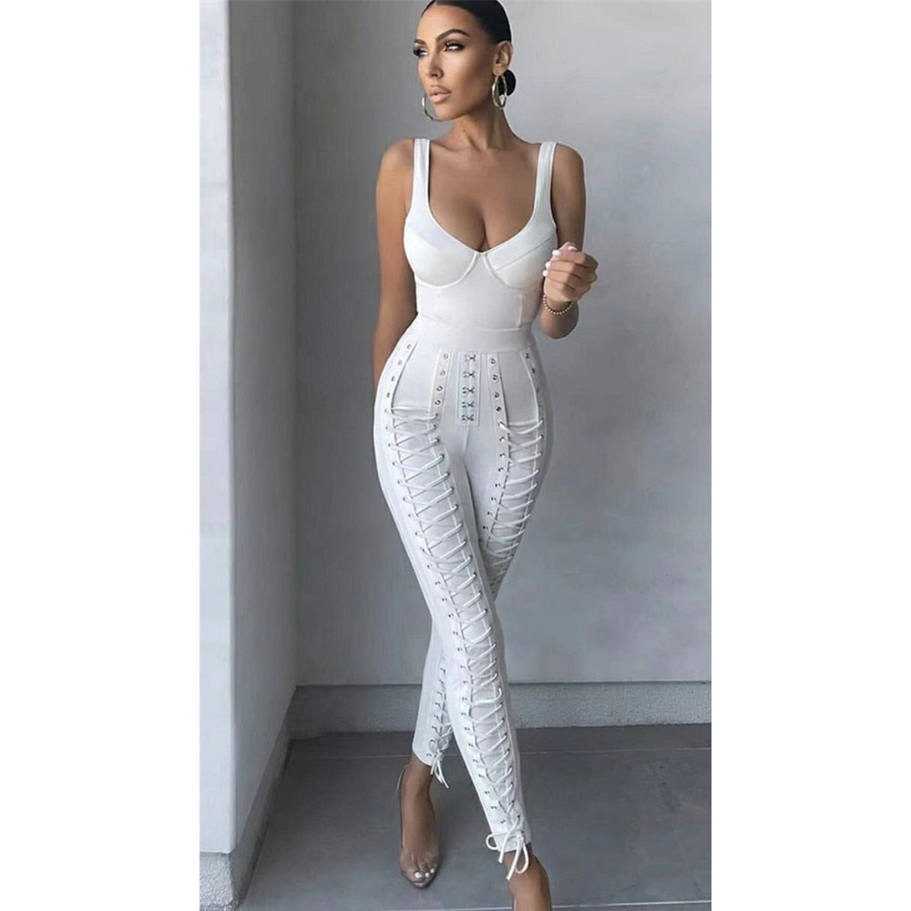 sleeveless Bandage set