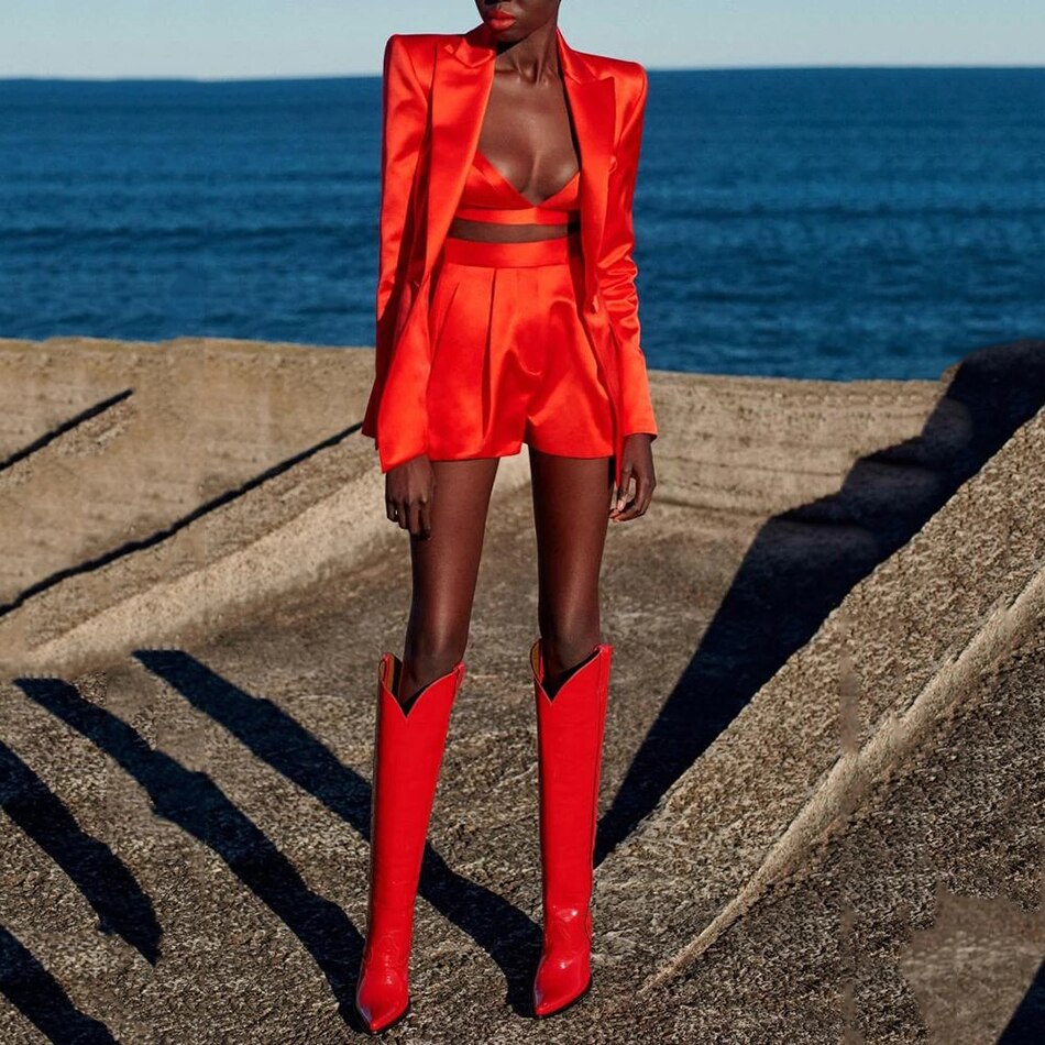 Set blazer Top Skirt