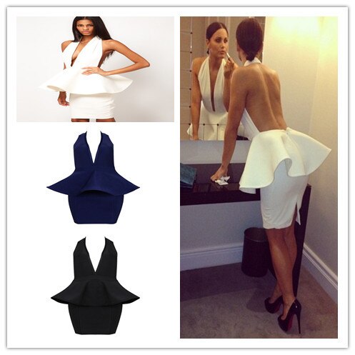 V-neck Bandage Dress