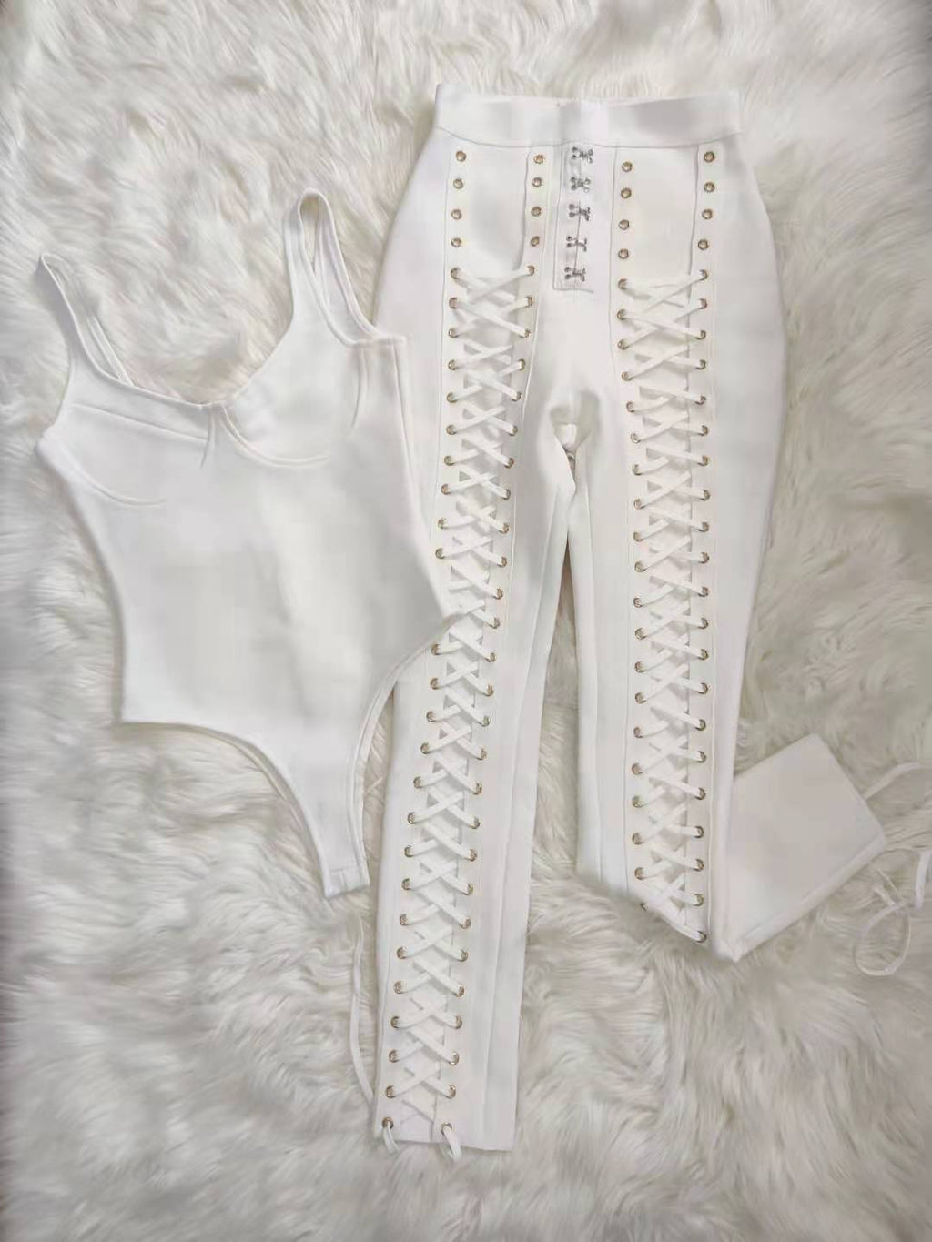 sleeveless Bandage set