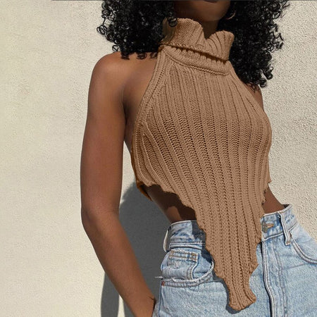 Sleeveless Oversized top