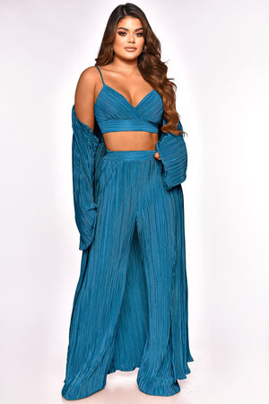 Casual Pleated 3Piece Set