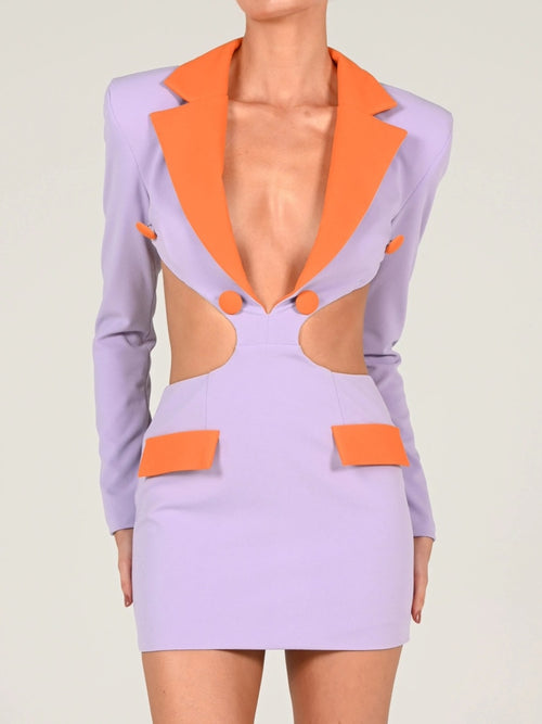 Blazer Dress Full Sleeve
