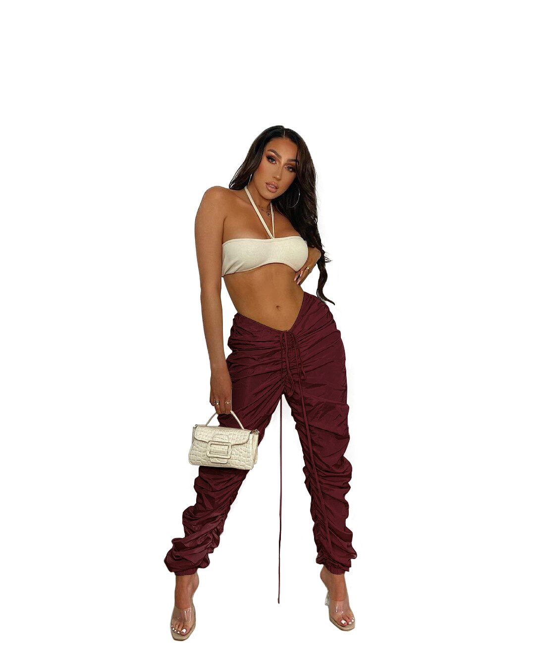 Drawstring Waist Pants